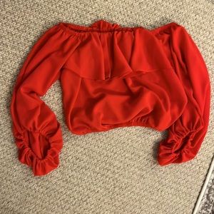 VICI off the shoulder top